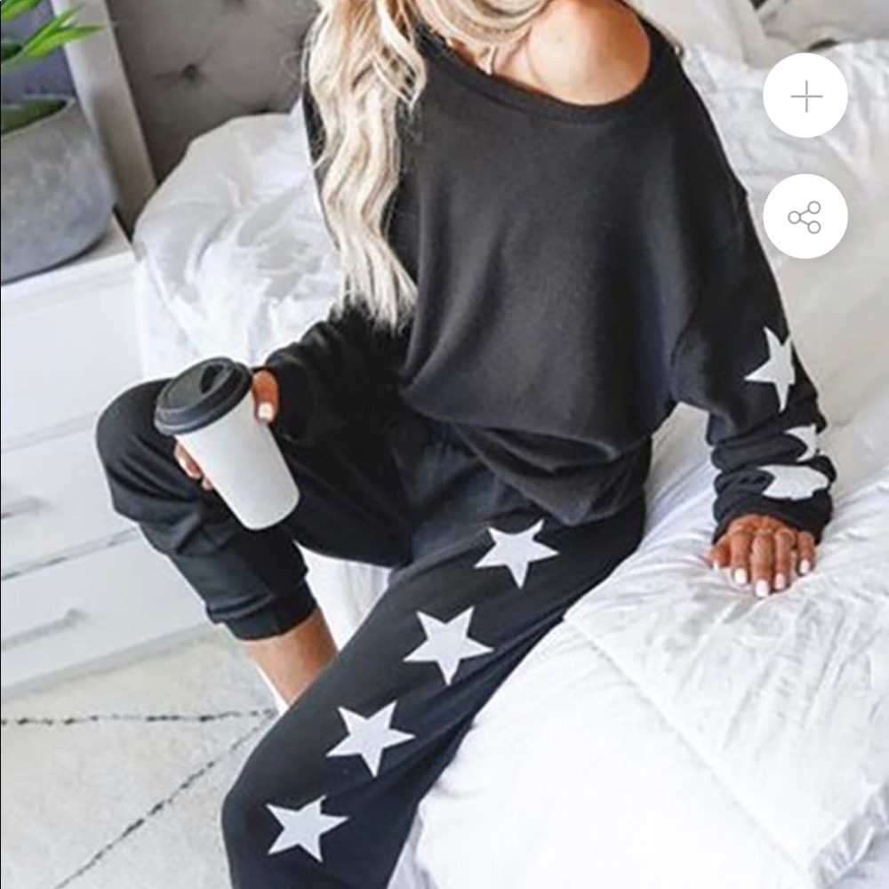 NWT. Star Pink Lounge Set  XL